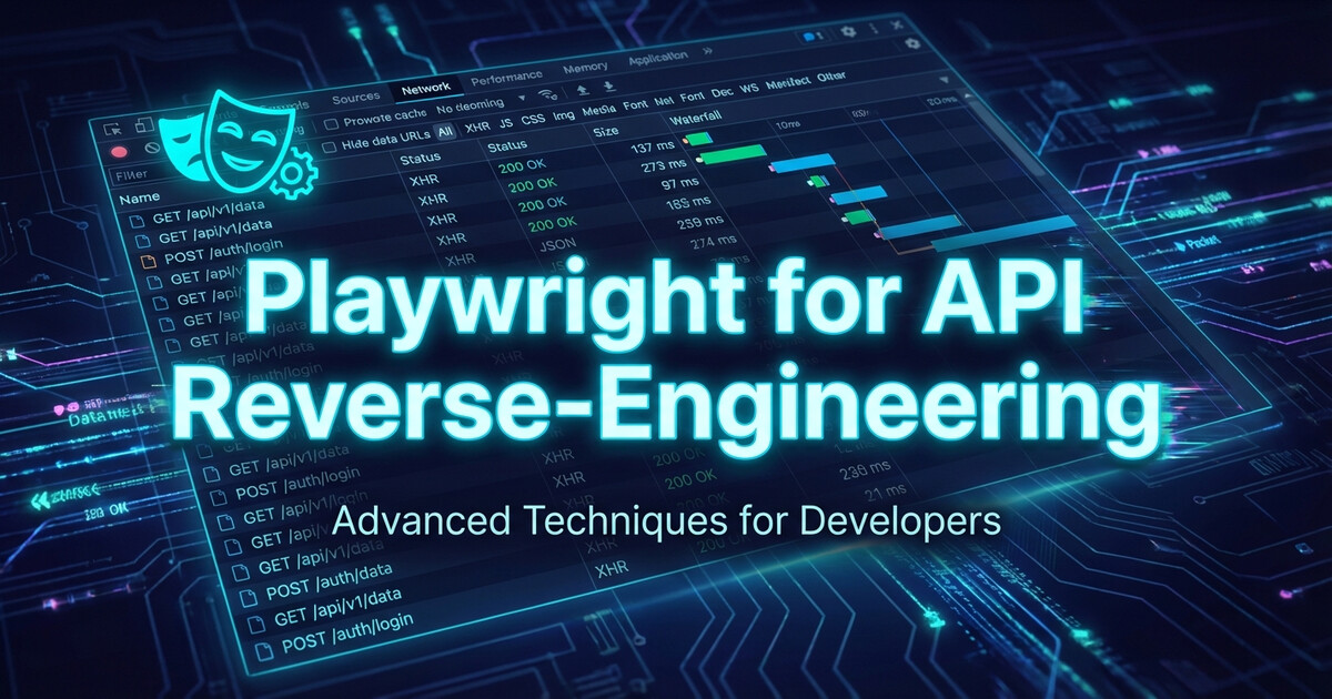 Use Playwright to Reverse-Engineer Undocumented APIs