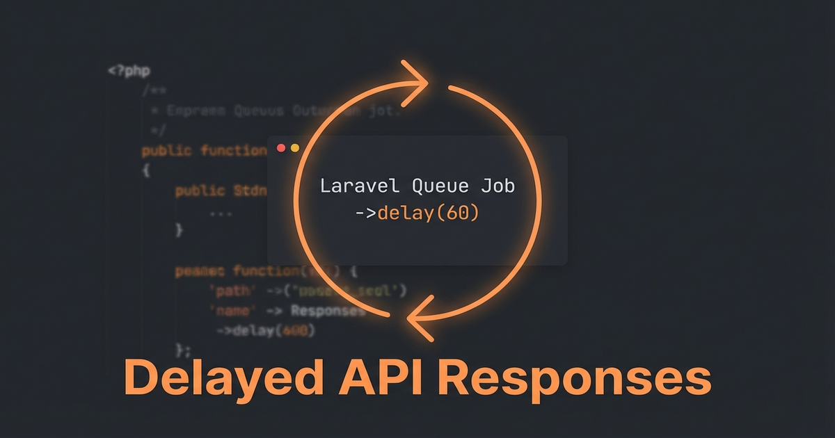 Handling Delayed API Responses with Laravel Jobs and Callbacks